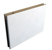 Доборный элемент 100 телескопический ЛАМИНАТИН 10х100х2070 белый